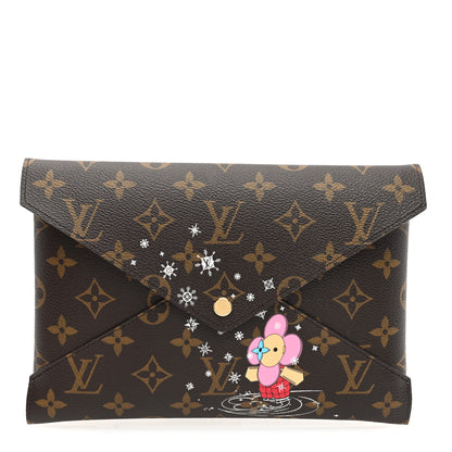 Louis Vuitton Monogram 2023 Christmas Animation Kirigami Pochette Set 1 of 7