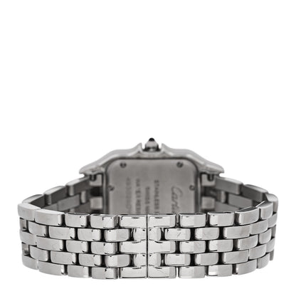 Cartier Stainless Steel Diamond 27mm Panthere Quartz Watch 3 of 5