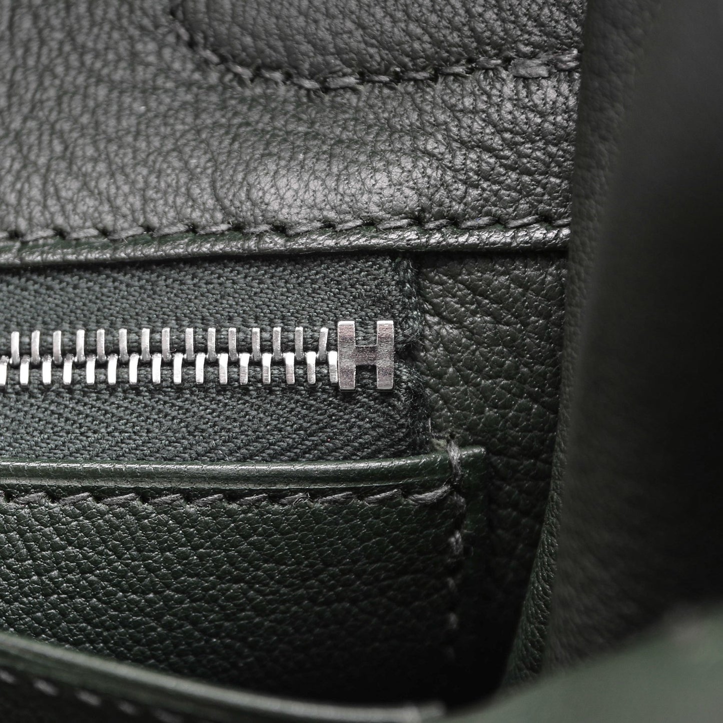Togo Birkin 30 Vert Fonce