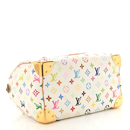 Louis Vuitton Monogram Multicolor Speedy 30 White 4 of 15