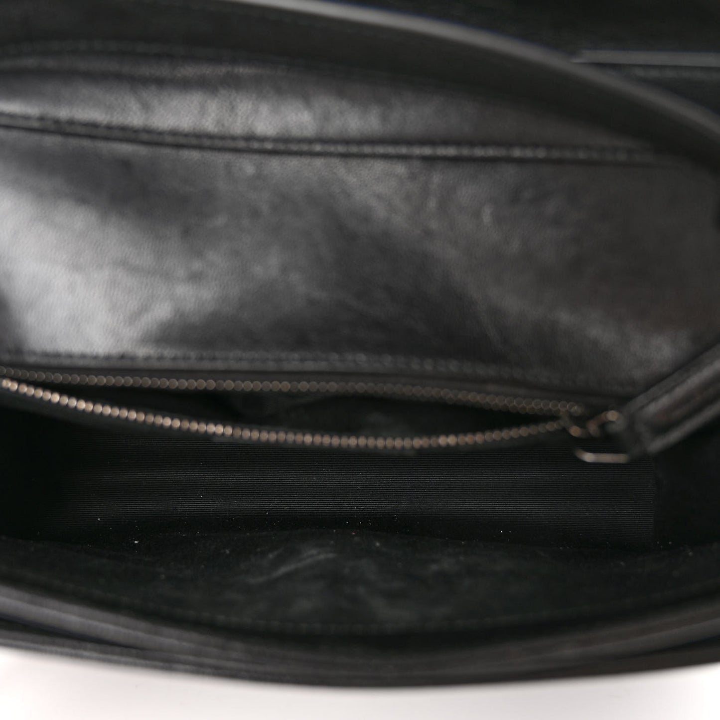 Lambskin Quilted Mini Becky Chain Bag Black