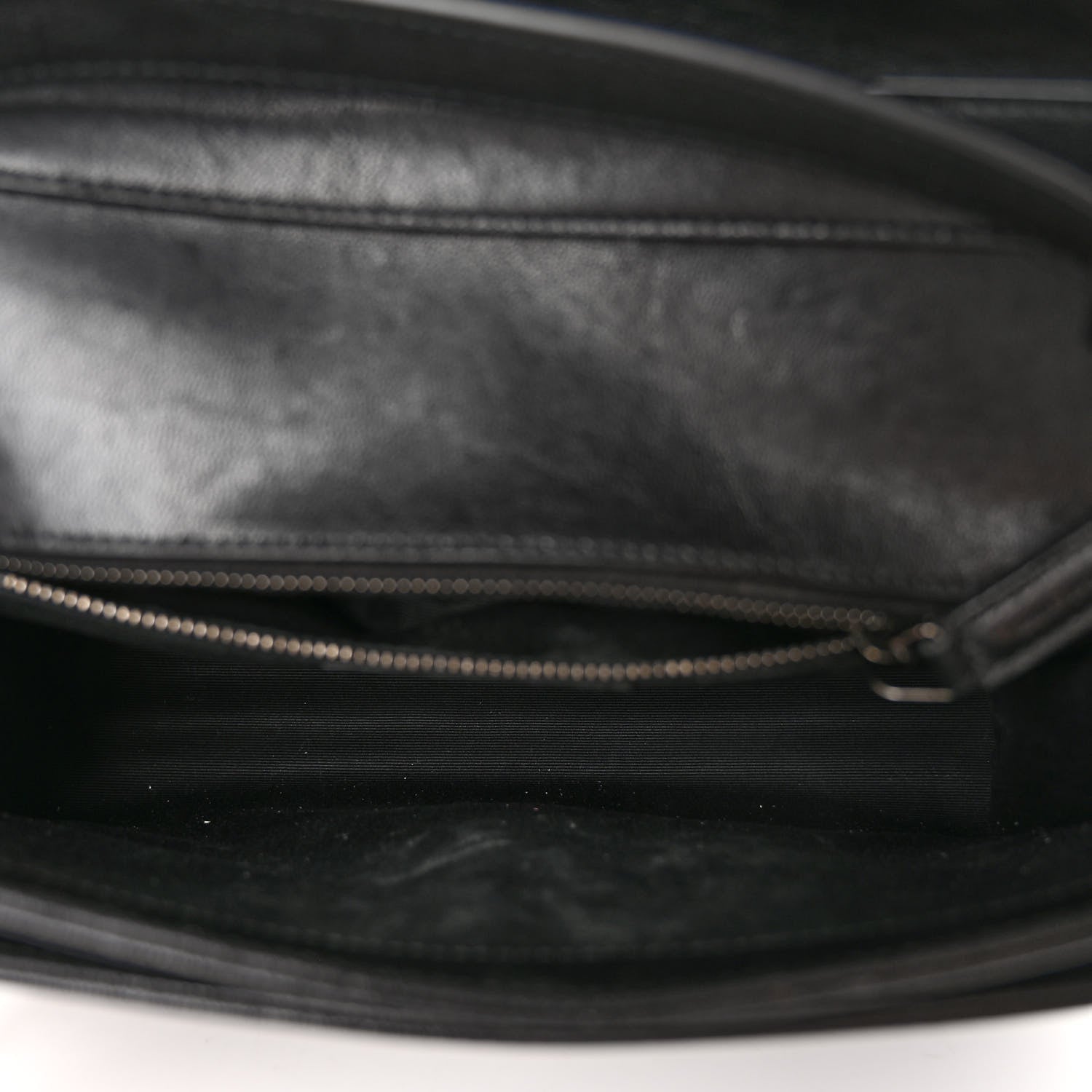 Saint Laurent Lambskin Quilted Mini Becky Chain Bag Black 5 of 8
