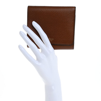 Mulberry Small Classic Grain Tri-fold Wallet Oak 2 of 12