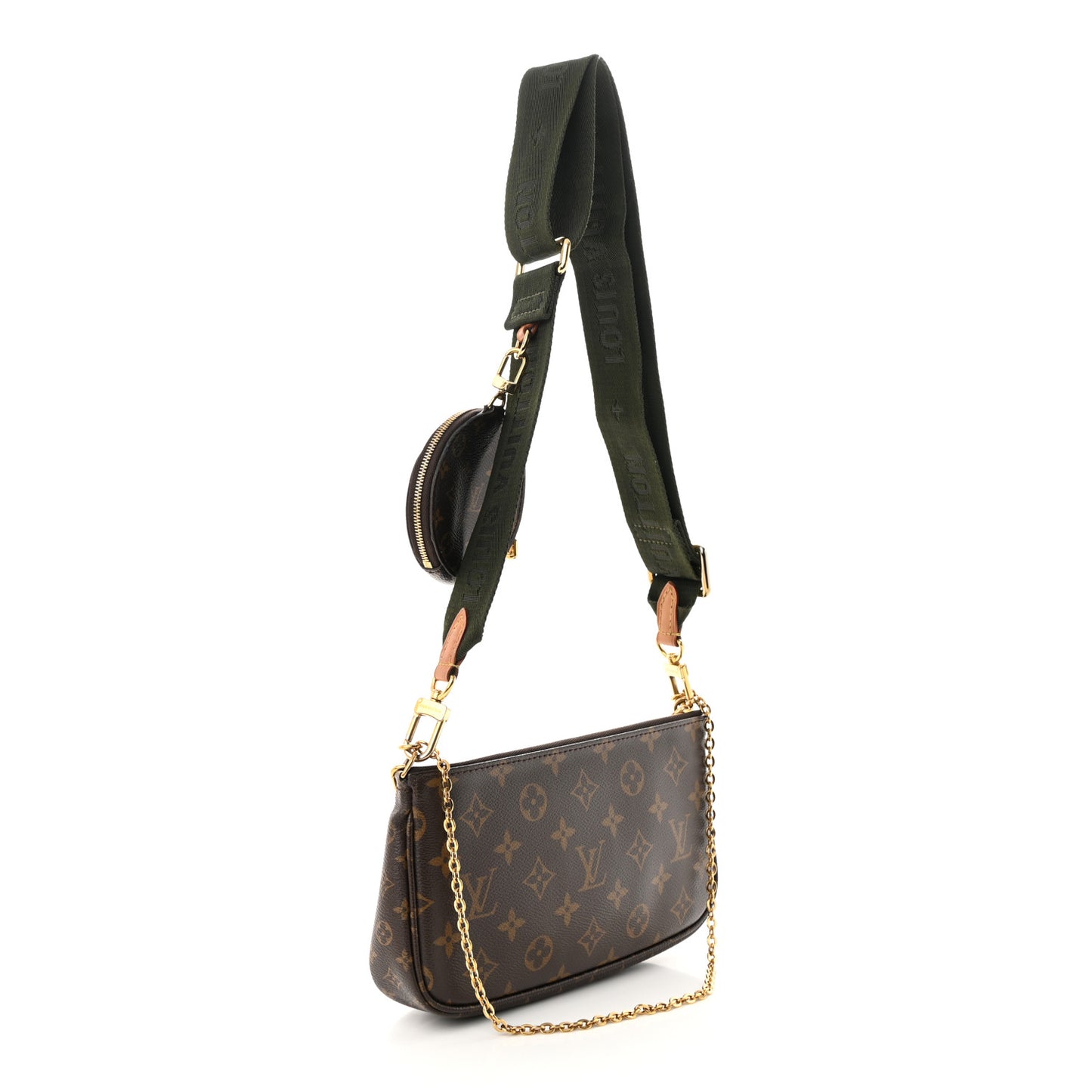 Monogram Multi Pochette Accessories Kaki