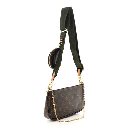 Louis Vuitton Monogram Multi Pochette Accessories Kaki 3 of 10