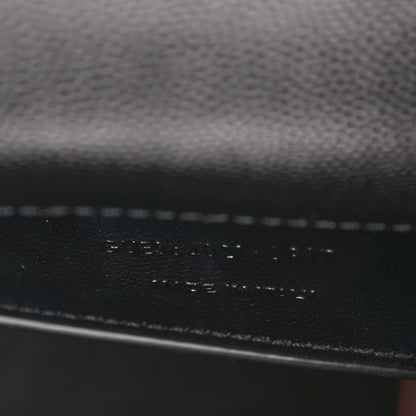 Saint Laurent Grain De Poudre Medium Classic Monogram Kate Satchel Black 7 of 12