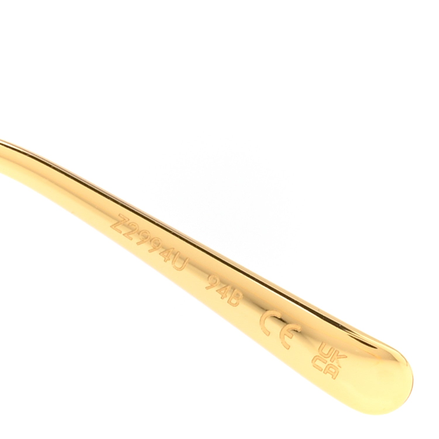 Louis Vuitton Metal Pearl Twirl Square Z2994U Sunglasses Gold 7 of 8