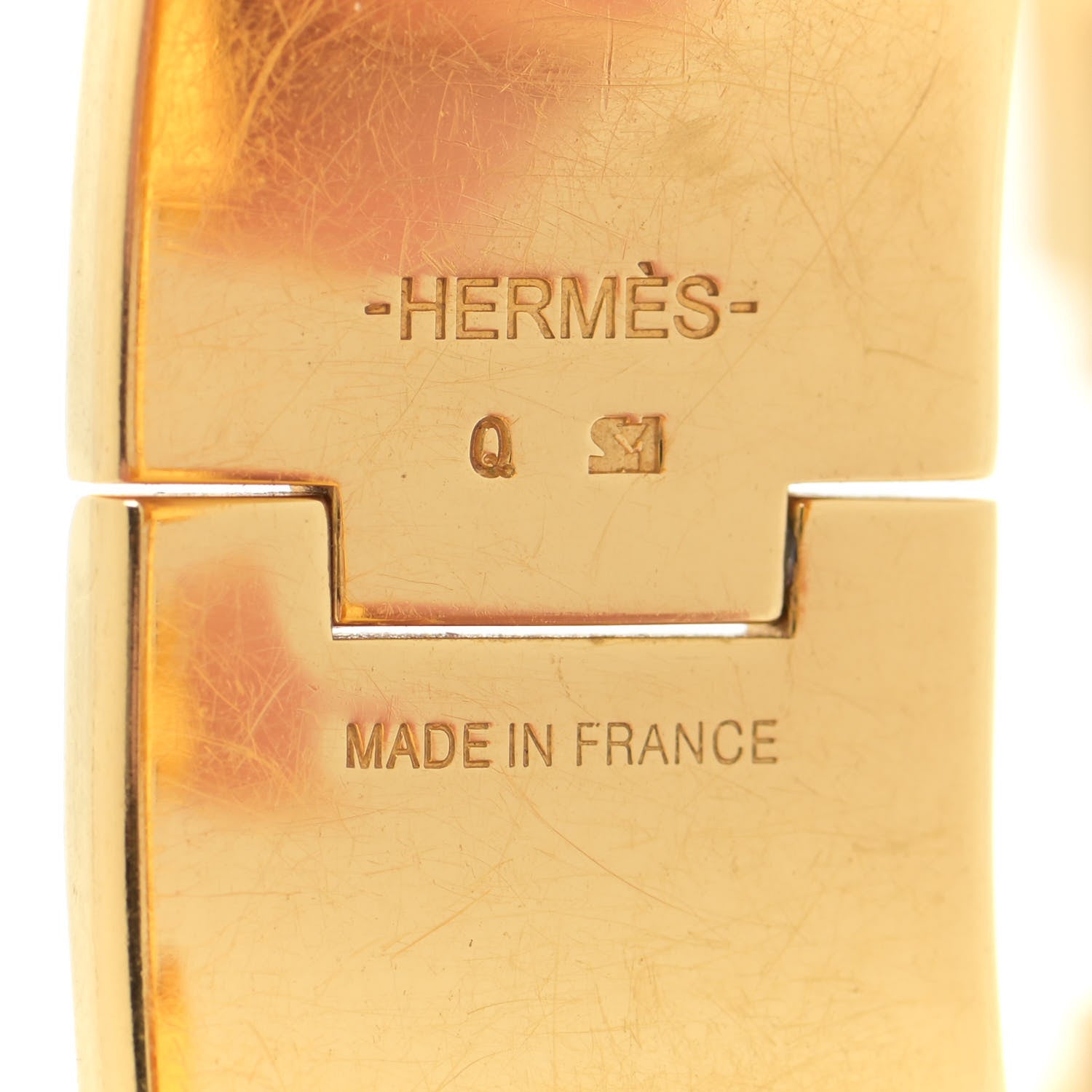 Hermes Enamel Wide Clic Clac H Bracelet PM Black 5 of 6