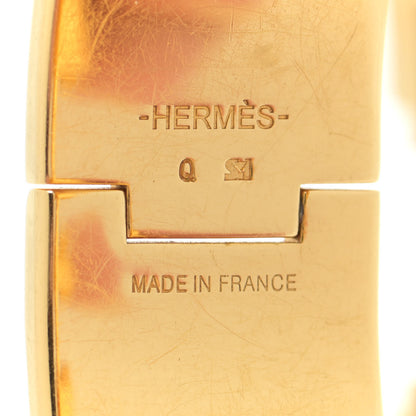 Hermes Enamel Wide Clic Clac H Bracelet PM Black 5 of 6