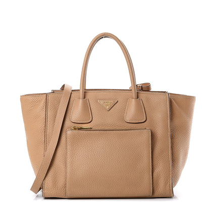 Prada Vitello Phenix Shopping Tote Sabbia 1 of 16