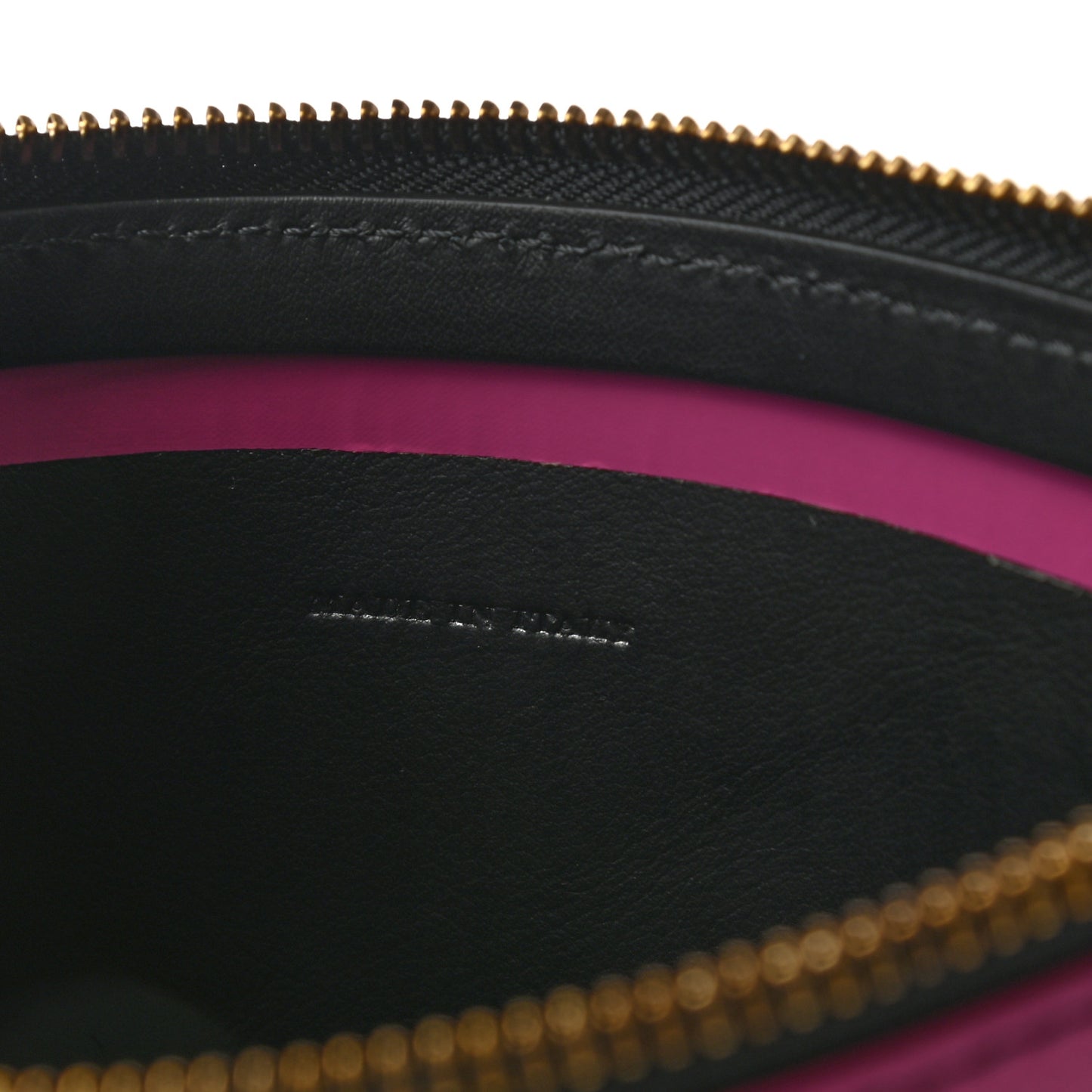 House Check Medium Duncan Pouch Black Pink