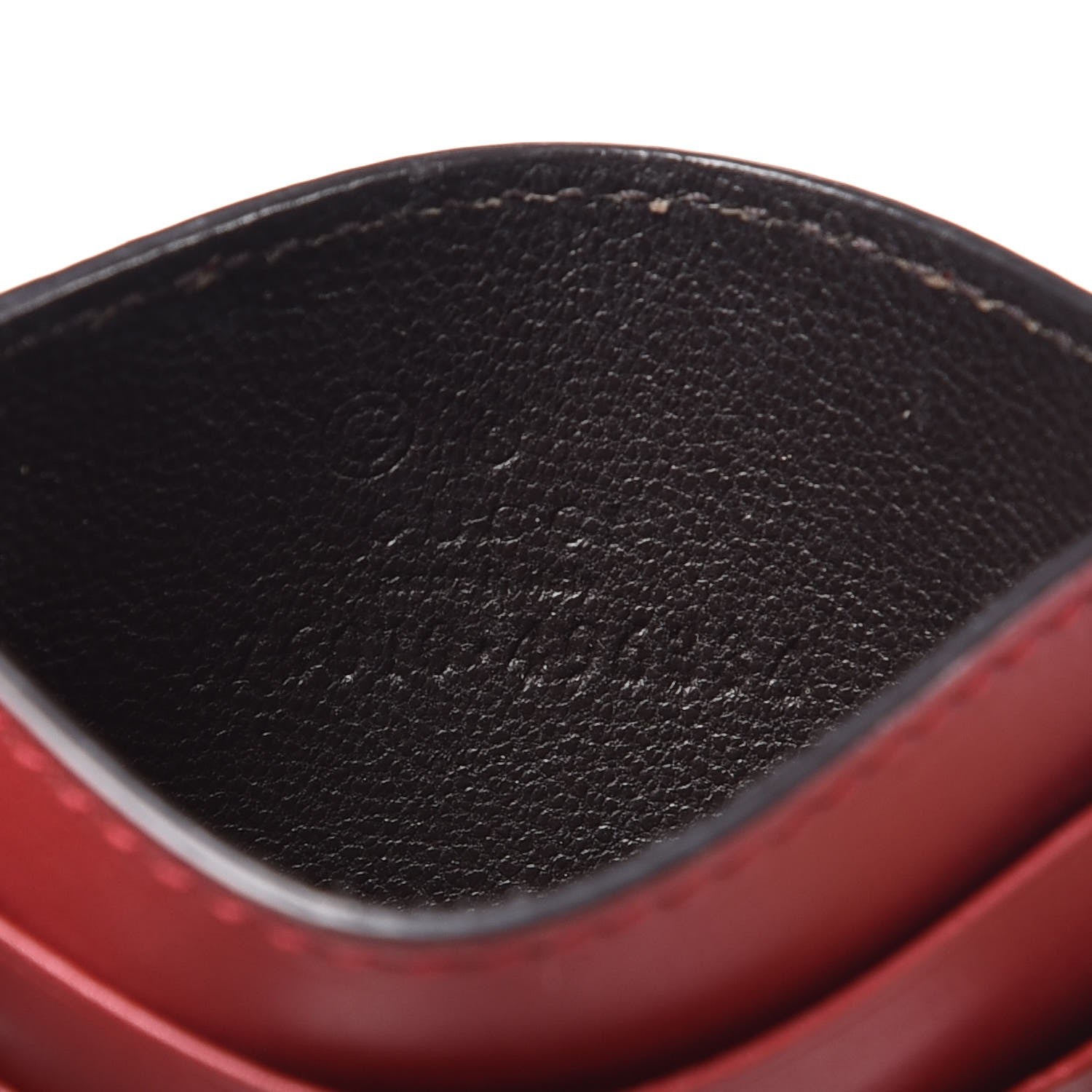 Gucci Microguccissima Card Holder Red 6 of 8