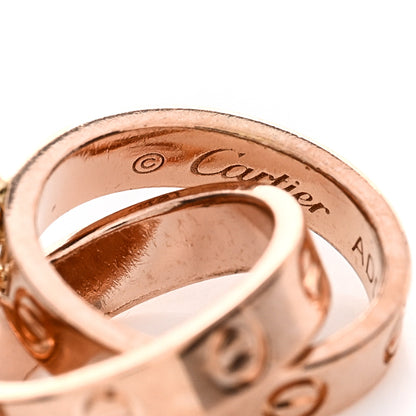 Cartier 18K Pink Gold Interlocking LOVE Bracelet 3 of 3