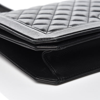 Chanel Lambskin Quilted Flap Bag Black 8 of 13