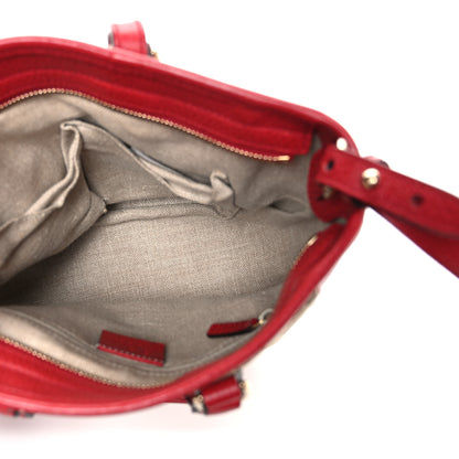 Gucci Monogram Small Bree Tote Red 5 of 10