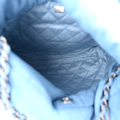 Chanel Denim Quilted Small Chanel 22 Light Blue 5 of 10