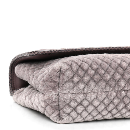Bottega Veneta Velvet Ayers Baby Olimpia Shoulder Bag Lilac 10 of 11