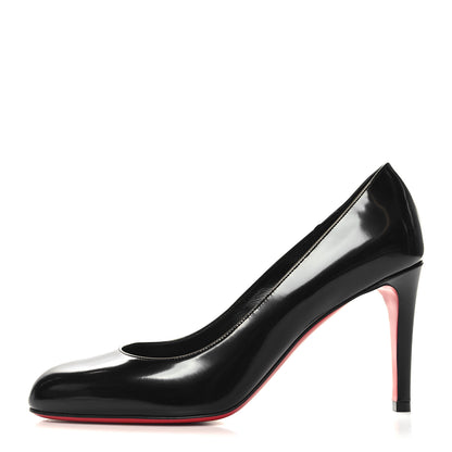 Christian Louboutin Patent Pumppie Abrasivato 85 Pumps 40 Black 1 of 8