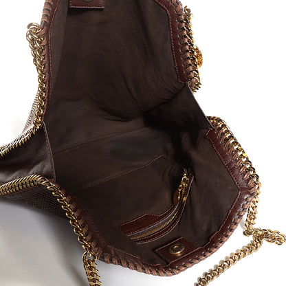 Stella McCartney Braided Small Falabella Tote Coffee Brown 5 of 8