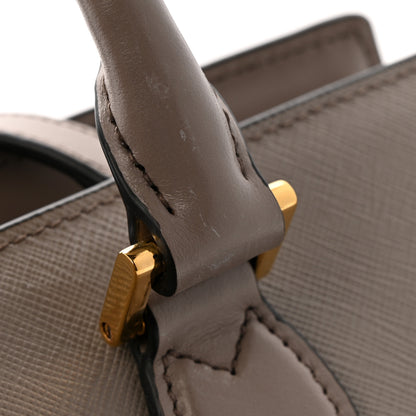 Prada Saffiano Soft Calfskin Tote Argilla 13 of 15