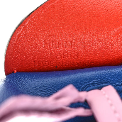 Hermes Milo Lambskin Grigri Rodeo Pegase Horse Bag Charm PM Bleu France Mauve Sylvestre Capucine 3 of 5