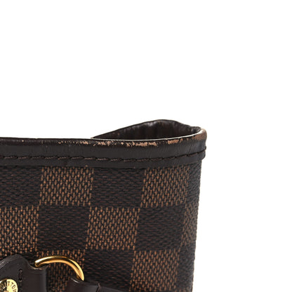 Louis Vuitton Damier Ebene Neo Neverfull MM Rose Ballerine 11 of 13