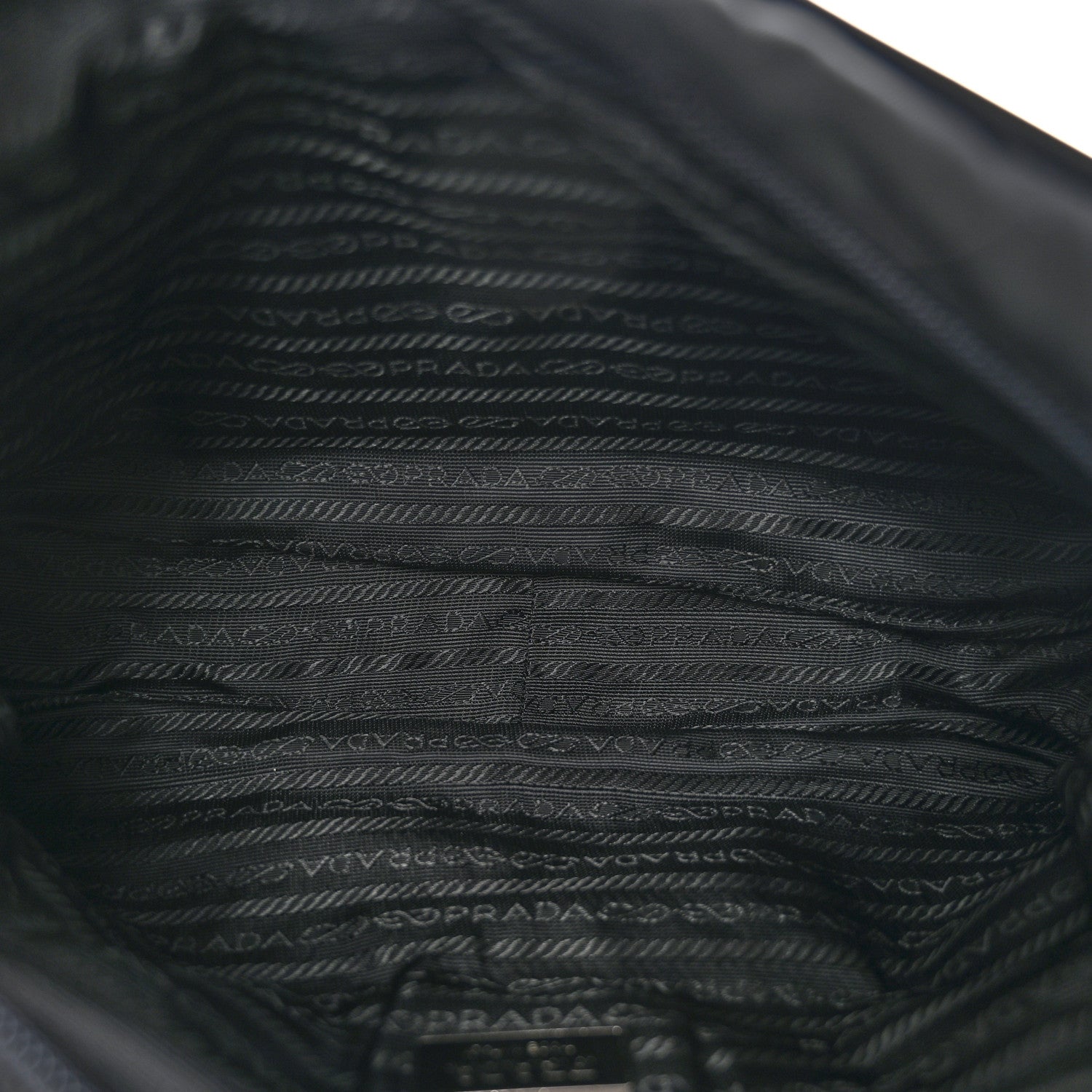 Prada Nylon Vela Messenger Bag Black 5 of 13