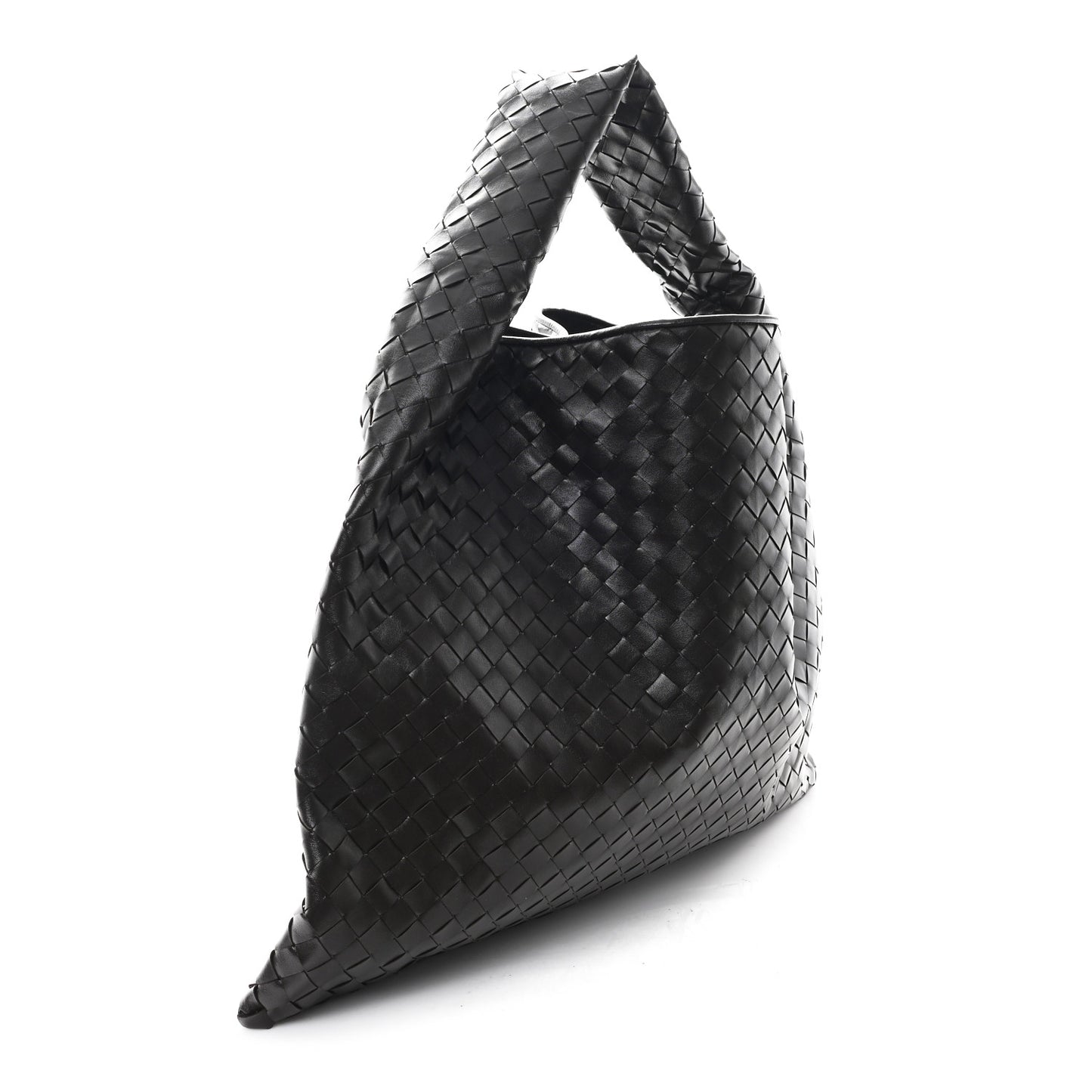 Calfskin Intrecciato Large Hop Fondant