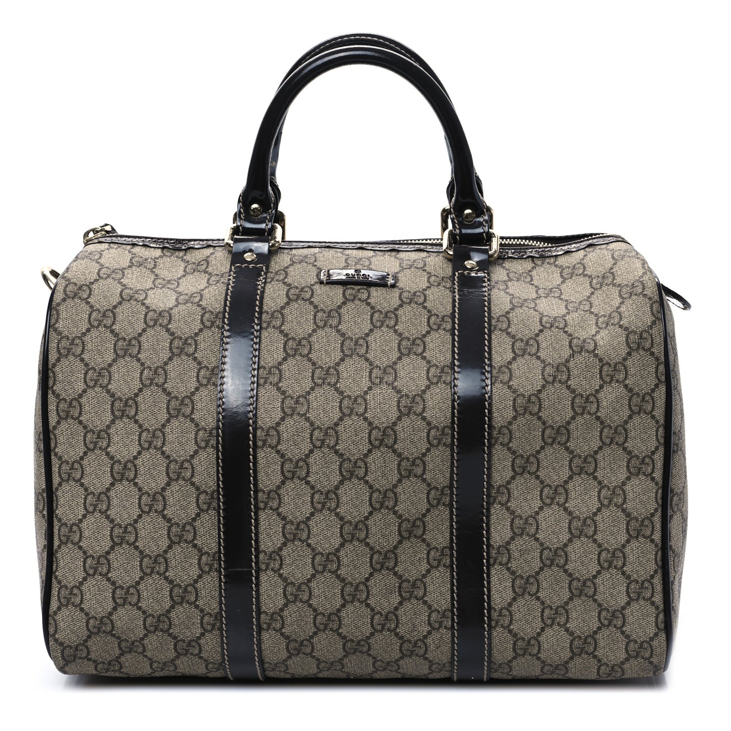 GG Plus Monogram Medium Joy Boston Dark Brown