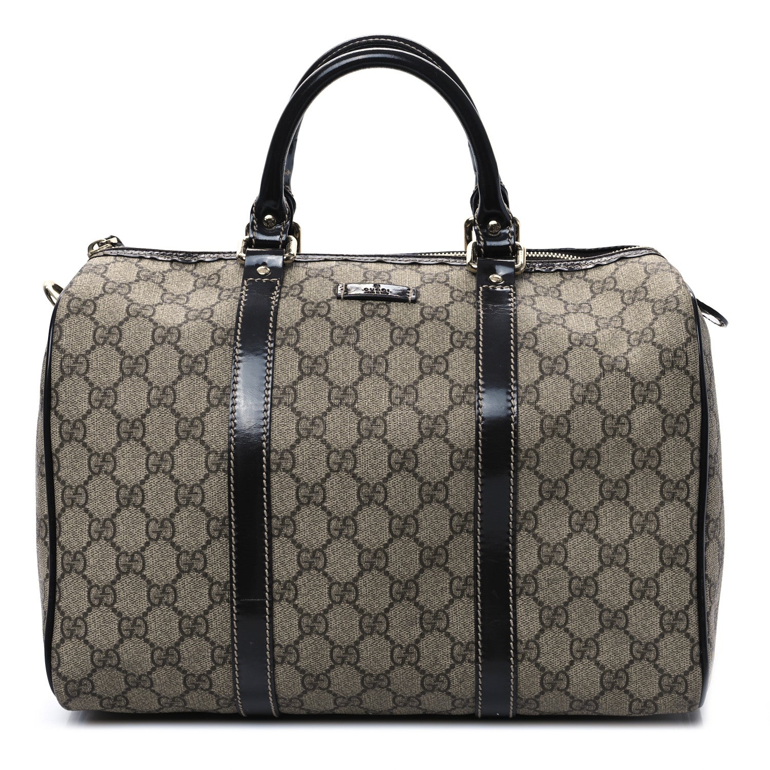 Gucci GG Plus Monogram Medium Joy Boston Dark Brown 1 of 9