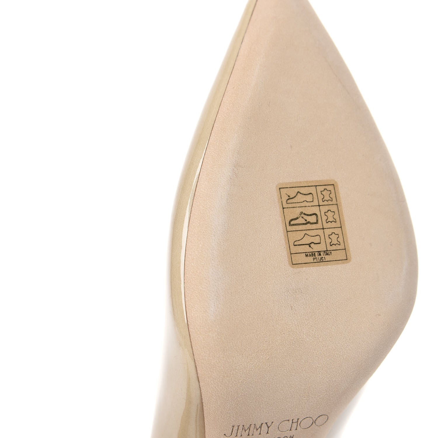 Jimmy Choo Patent Romy 85 Pumps 36.5 Nude 8 of 9