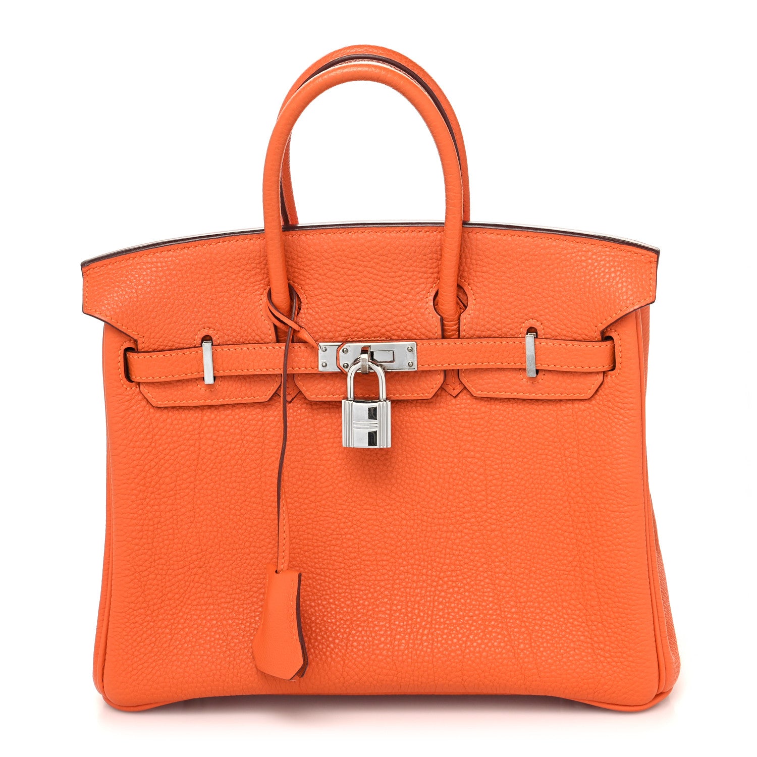 Hermes Togo Birkin 25 Orange 1 of 13