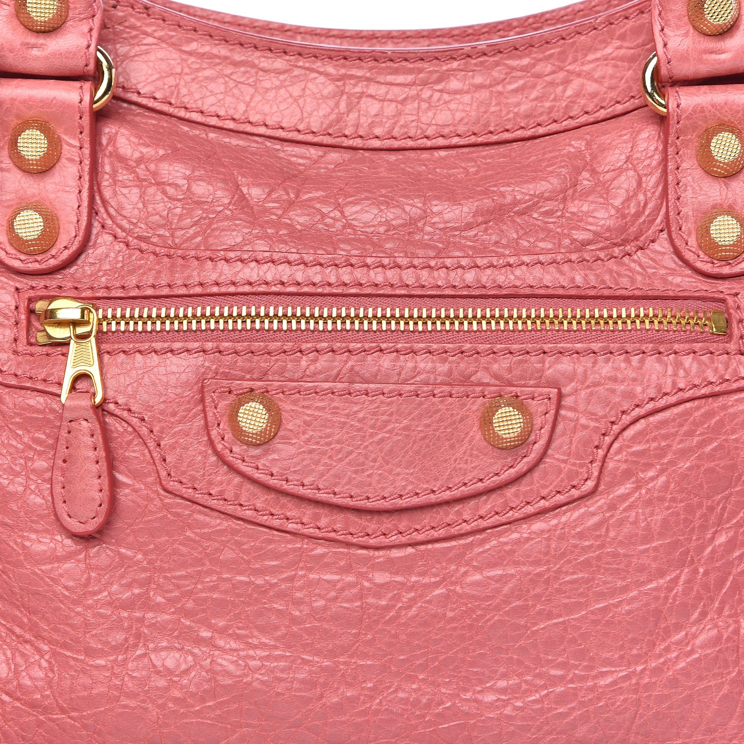 Balenciaga Agneau Giant 12 Gold Hardware City Rose Bombon Raspberry 10 of 10