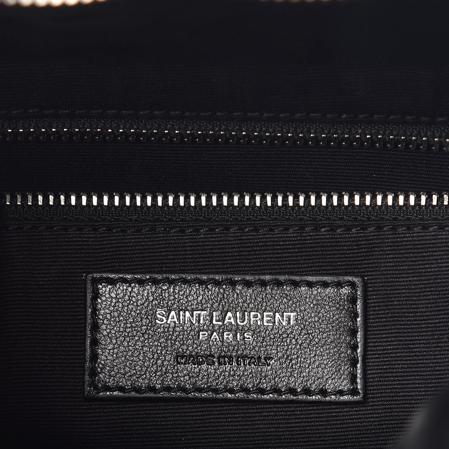 Calfskin Y Quilted Monogram Small Loulou Bowling Bag Black
