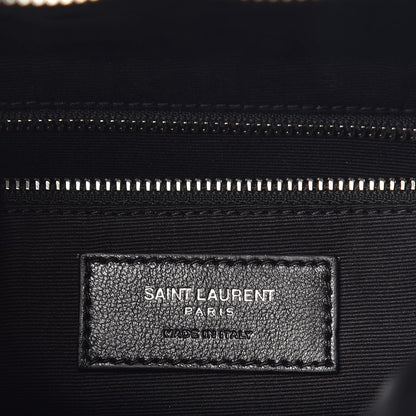 Saint Laurent Calfskin Y Quilted Monogram Small Loulou Bowling Bag Black 6 of 8