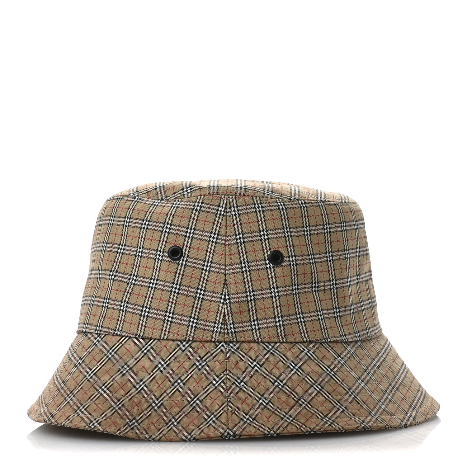 Burberry Technical Cotton Micro Check Bucket Hat L Archive Beige 4 of 10