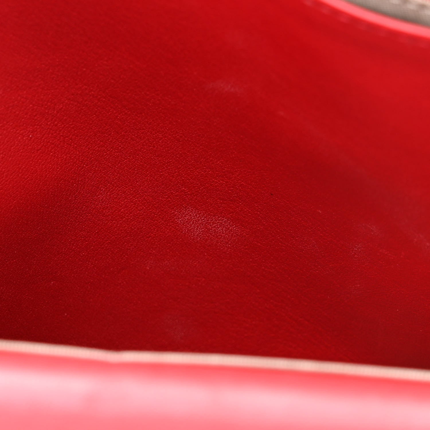Chanel Caviar Sevruga Wallet on Chain WOC Red 13 of 14