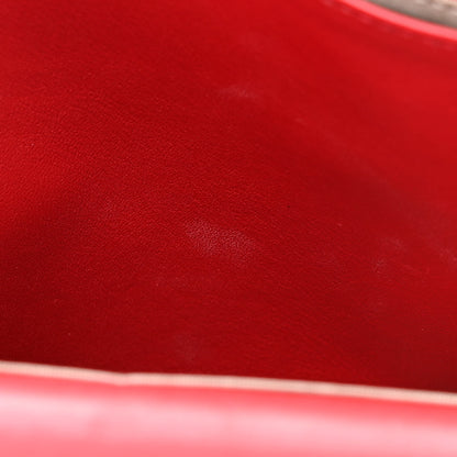 Chanel Caviar Sevruga Wallet on Chain WOC Red 13 of 14