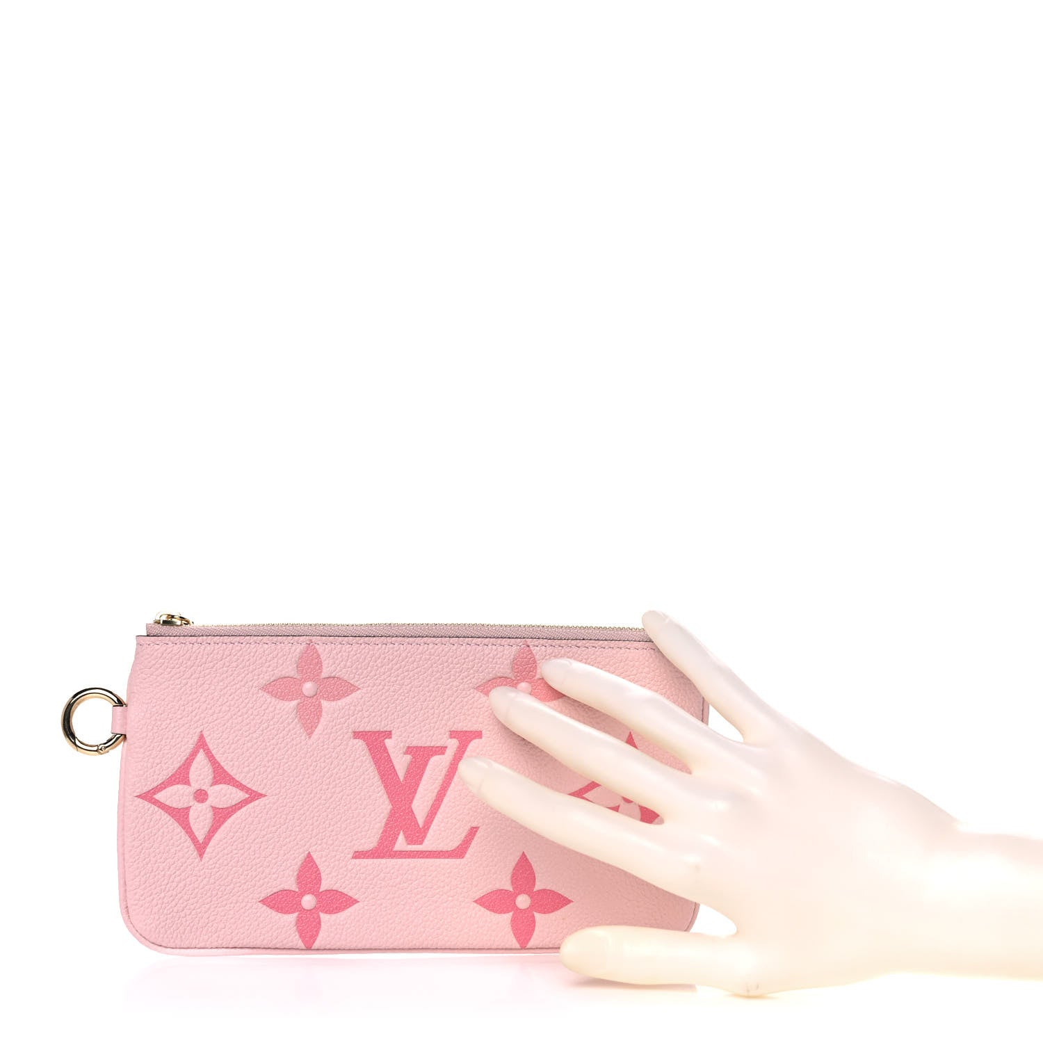 Louis Vuitton Empreinte Monogram Giant By The Pool Trio Pouch Rosebud Summer Blue Cream Saffron 2 of 14