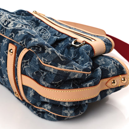 Louis Vuitton Denim Raye Porte Epaule MM 10 of 10