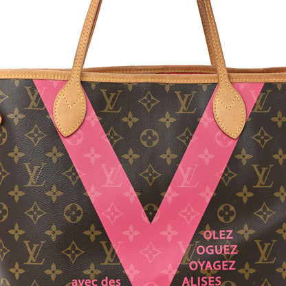 Louis Vuitton Monogram V Neverfull MM Grenade 9 of 11