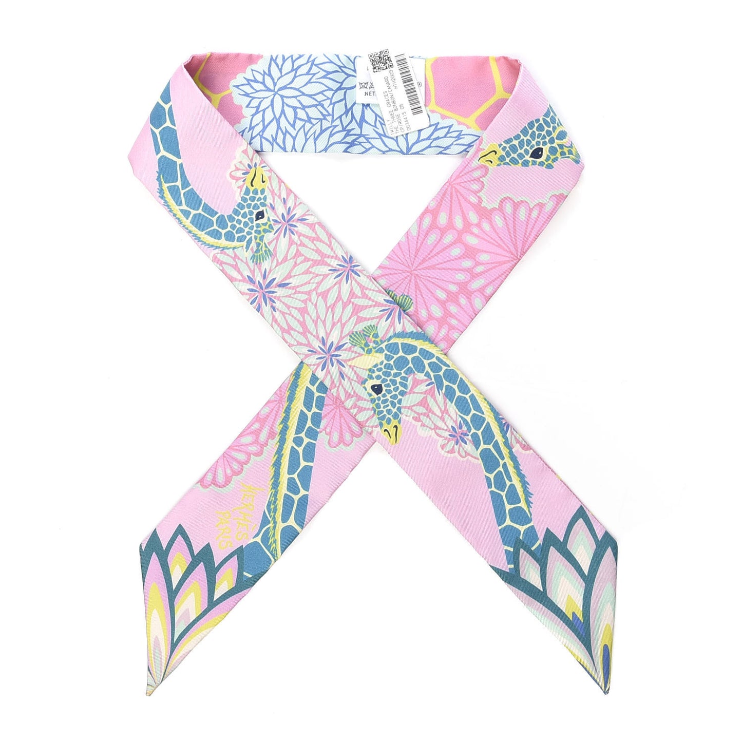 Silk The Three Graces Twilly Rose Bonbon Canard