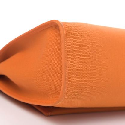Hermes Vache Hunter Toile Herbag Zip 31 PM Orange 8 of 12