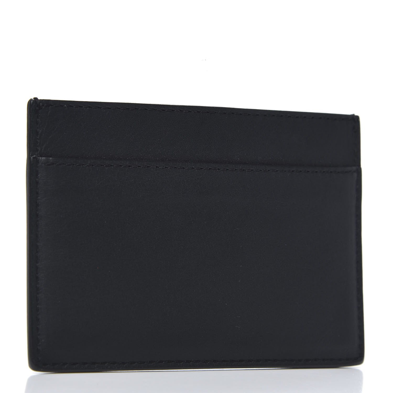 Saint Laurent Calfskin Classic Y Card Case Black 3 of 5
