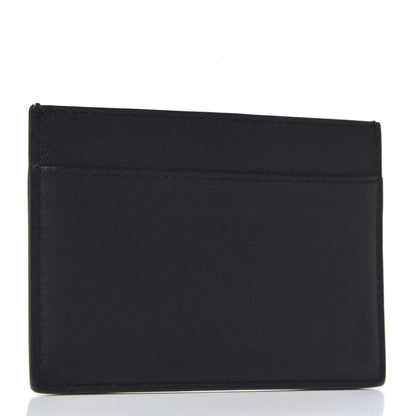 Saint Laurent Calfskin Classic Y Card Case Black 3 of 5