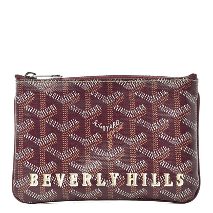 Goyard Goyardine Mini Senat Pochette Burgundy 1 of 5