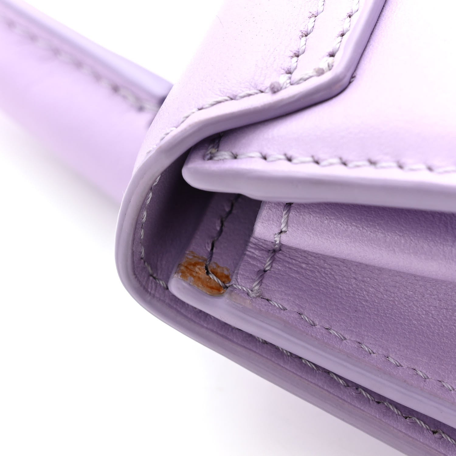 Jacquemus Smooth Calfskin Le Chiquito Long Lilac 11 of 13