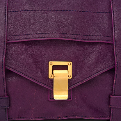 Proenza Schouler Lambskin Medium PS1 Satchel Purple Rain 8 of 13
