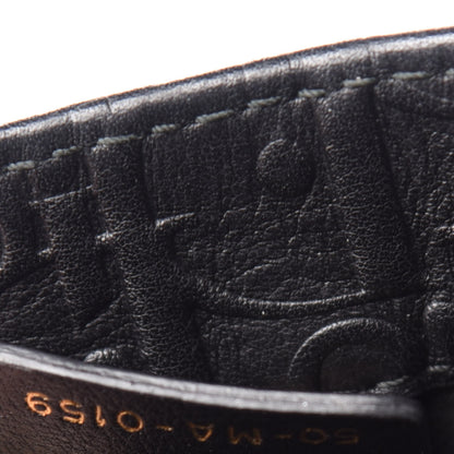 Christian Dior Oblique Calfskin Embossed Book Tote Black 7 of 10