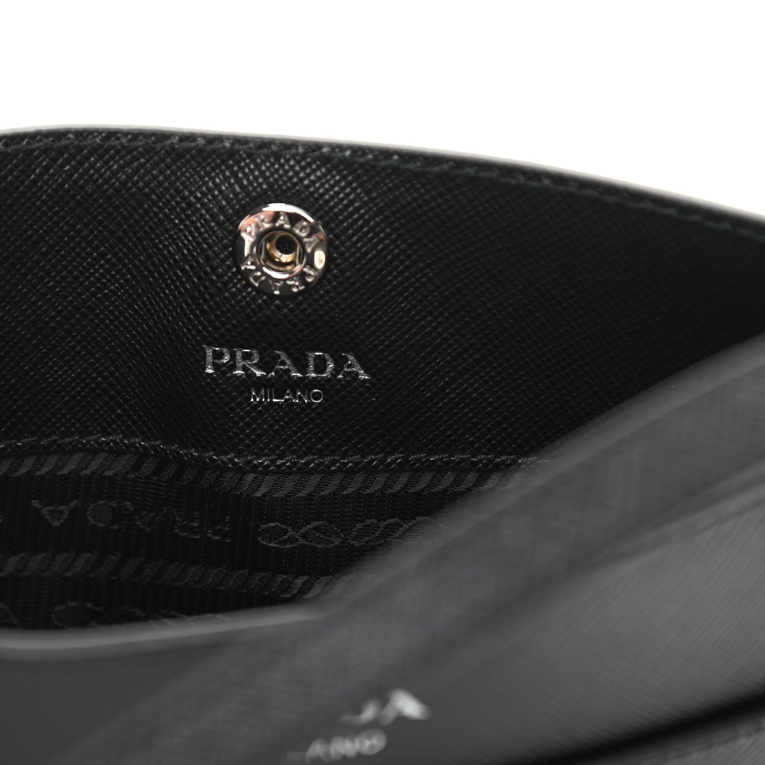 Prada Saffiano Crossbody Bag Black 5 of 9